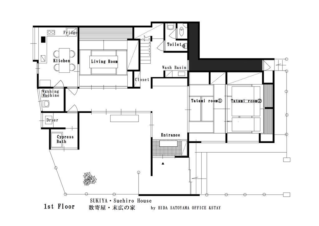 Sukiya-Zukuri Suehiro Villa Hida Buitenkant foto